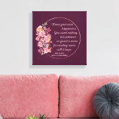 Sense And Sensibility Quote I - Cute Style Canvas Afdruk (Insitu (Woonkamer))