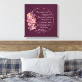 Sense And Sensibility Quote I - Cute Style Canvas Afdruk (Insitu (Slaapkamer))