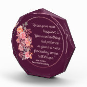 Sense And Sensibility Quote I - Cute Style Fotoblokken (Rechts)