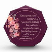 Sense And Sensibility Quote I - Cute Style Fotoblokken (Voorkant)