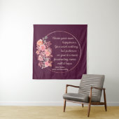Sense and Sensibility Quote I - Cute Style Wandkleed (In situ)