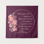 Sense and Sensibility Quote I - Cute Style Wandkleed (Voorkant)