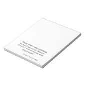 Sense and Sensibility Quote I Notitieblok (Linkerzijde)