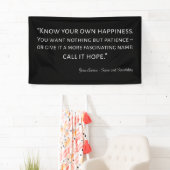 Sense and Sensibility Quote I Spandoek (Insitu)