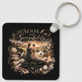Sense and Sensibility Sleutelhanger (Achterkant)
