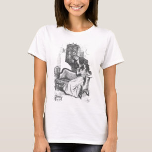 Sense en sensibility boekillustratie t-shirt