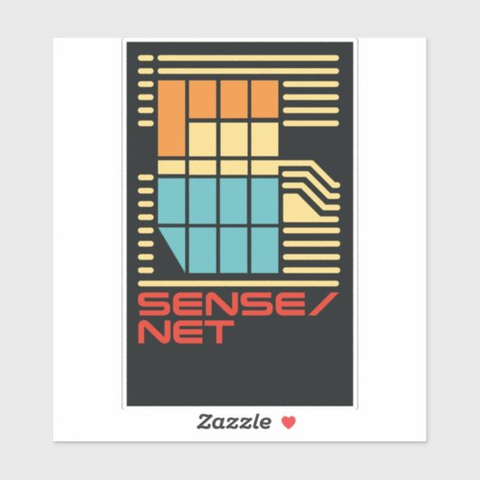 Sense/Net Logo versie 3 Sticker (Vel)