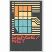 Sense/Net Logo versie 3 Sticker (Voorkant)