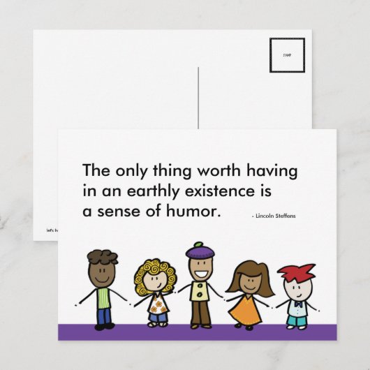 Sense of Humor Briefkaart (Voorkant / Achterkant)