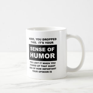 Sense of Humor Funny Mug Koffiemok