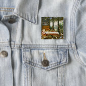 Sense of Taste, 1618 Vierkante Button 5,1 Cm (In situ)