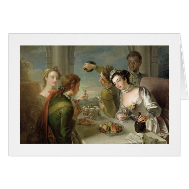 Sense of Taste, c.1744-47 (olie op canvas) (zie (Voorkant Horizontaal)