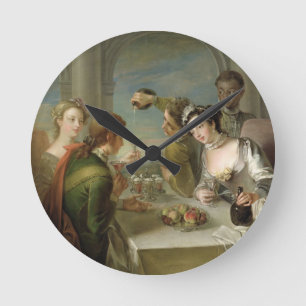 Sense of Taste, c.1744-47 (olie op canvas) (zie Ronde Klok