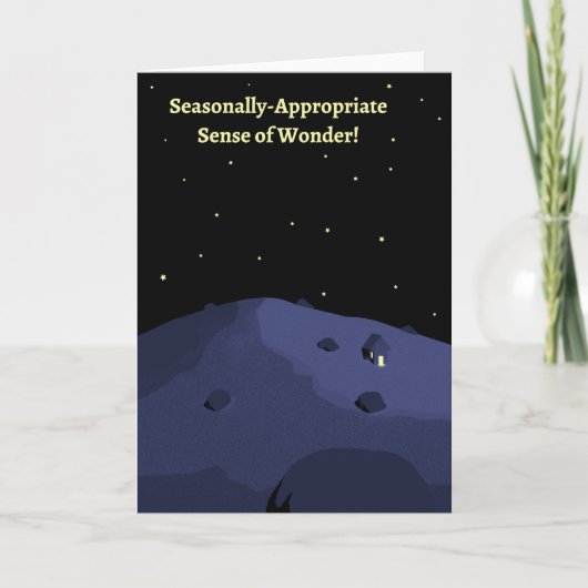 Sense of Wonder Holiday Kaart (Voorkant)
