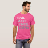 Sensei Dad Karate Judo T-shirt (Voorkant volledig)