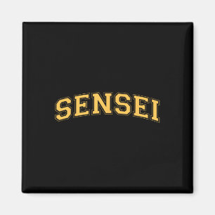 Sensei Martial Arts Leraar Karate Instructor - Ja Magneet