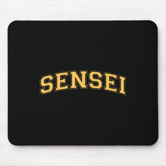 Sensei Martial Arts Leraar Karate Instructor - Ja Muismat (Voorkant)