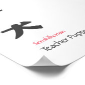 Sensei Pup Poster (Hoek)