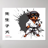 Sensei Pup Poster (Voorkant)