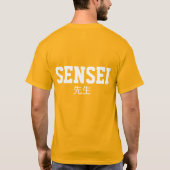 Sensei T-shirt (Achterkant)