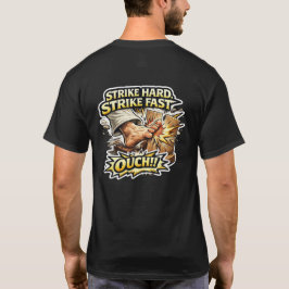 Sensei's Benodigdheden Slaan Hard Slaan Snel AU! T-shirt