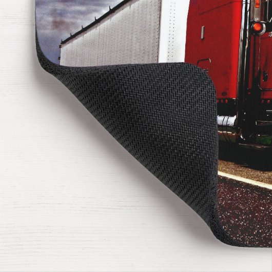 Sensenig Red Peterbilt 379 Mousepad Muismat (Hoek)