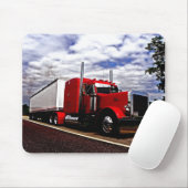 Sensenig Red Peterbilt 379 Mousepad Muismat (Met muis)