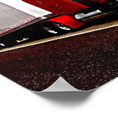 Sensenig Red Peterbilt 379 Poster (Hoek)