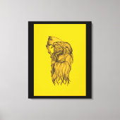 Sensenmann - De dood Canvas Afdruk (Voorkant)