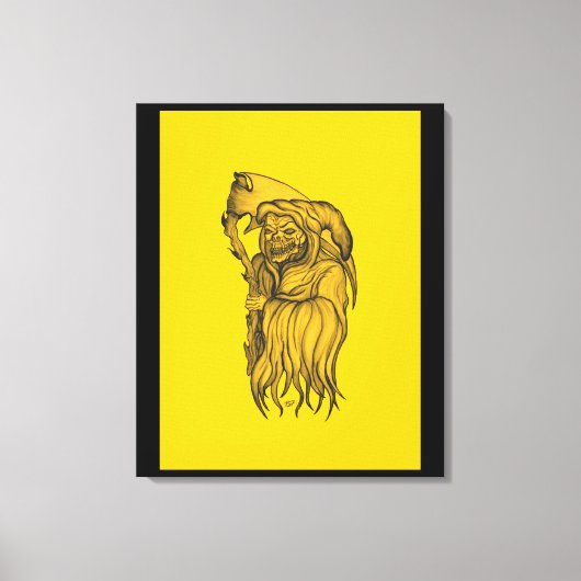 Sensenmann - De dood Canvas Afdruk (Voorkant)