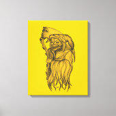 Sensenmann - De dood Canvas Afdruk (Voorkant)
