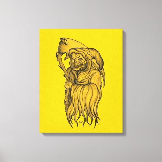 Sensenmann - De dood Canvas Afdruk (Voorkant)