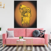 Sensenmann - De dood Canvas Afdruk (Insitu (Woonkamer))