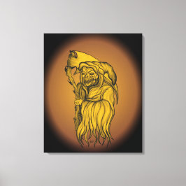 Sensenmann - De dood Canvas Afdruk