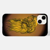 Sensenmann - De dood Case-Mate iPhone Case (Achterkant (horizontaal))