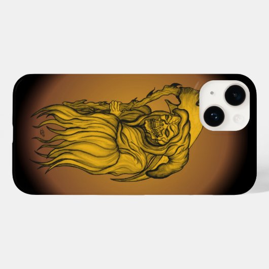 Sensenmann - De dood Case-Mate iPhone Case (Achterkant (horizontaal))