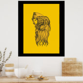 Sensenmann - De dood Poster (Keuken)