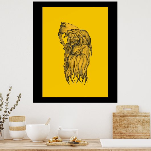 Sensenmann - De dood Poster (Keuken)