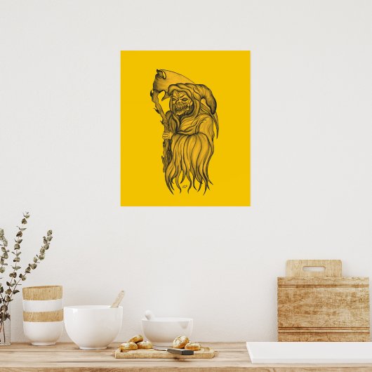 Sensenmann - De dood Poster (Keuken)
