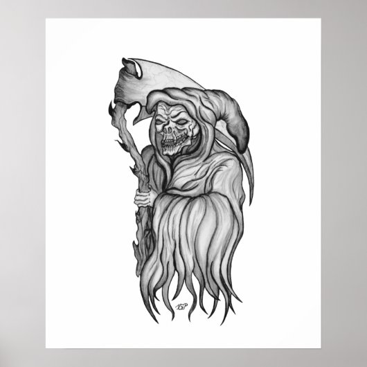 Sensenmann - De dood Poster (Voorkant)