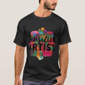 Sensitive Artist funny T-shirt (Voorkant)