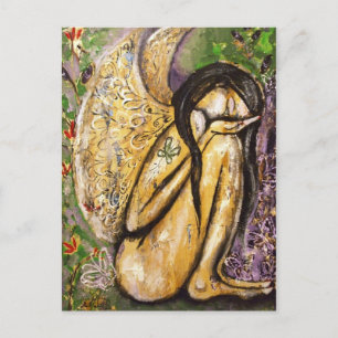Sensitive Wings Angel Briefkaart