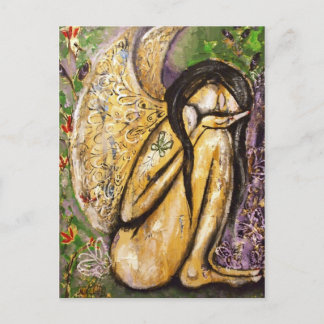 Sensitive Wings Angel Briefkaart