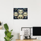 Sensless Prophecy ART PRINT pop surrealisme (Thuiskantoor)