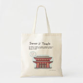 Senso-ji Temple Canvas tas (Voorkant)