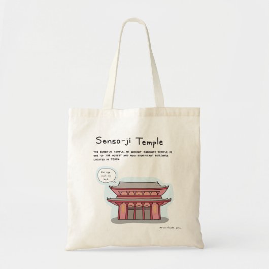 Senso-ji Temple Canvas tas (Voorkant)