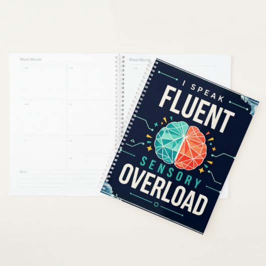 Sensorische Overbelasting | Moderne Neurodivergent Planner (Display)