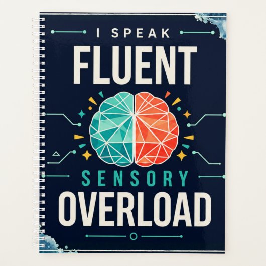 Sensorische Overbelasting | Moderne Neurodivergent Planner (Voorkant)