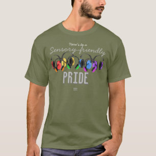 Sensorische PRIDE/ LGBTQ+ Regenboog/ Autisme T-shirt