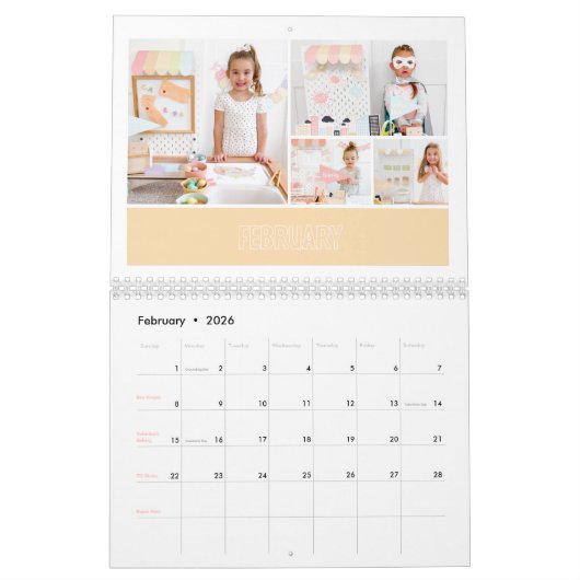 Sensorische speelkalender 2025 kalender (Feb 2026)